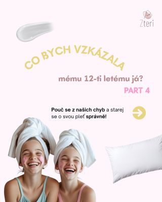 Každá z nás udělala v mládí pár skincare chyb — ale právě díky nim dnes víme, co na naši pleť opravdu funguje. 💫 Tady jsou...