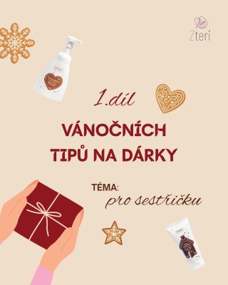 🎄✨ Tři vánoční dárky, které si tvoje ségra zamiluje! ✨🎁 Hledáš ten nejhezčí voňavý dárek, který potěší hned po rozbalení?...