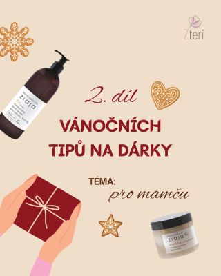 2. díl Vánočních tipů na dárky je tady — a dneska vybíráme ty nejkrásnější dárky pro maminku 🎁✨ Protože právě ona si...